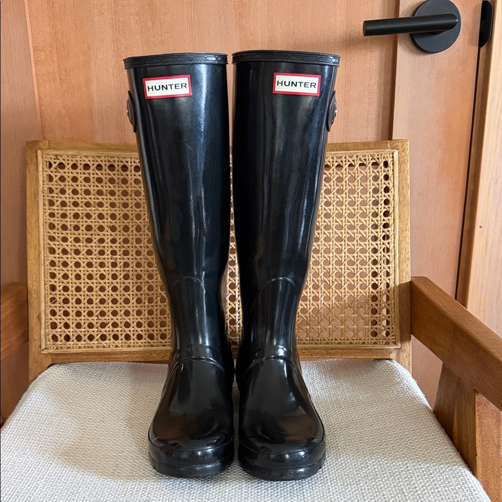 Women’s Hunter Classic Black Rain Boots